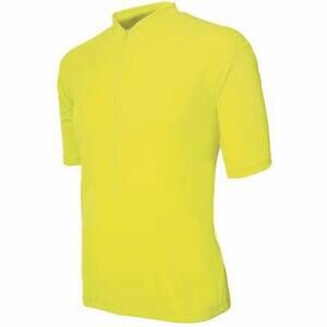 NEW BASIK men's classic cycling jersey in neon yellow